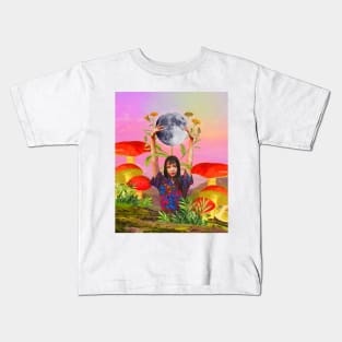 Mushroom Girl Kids T-Shirt